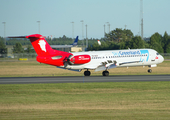 Sky Greenland Fokker 100 (PH-MJP) at  Oslo - Gardermoen, Norway