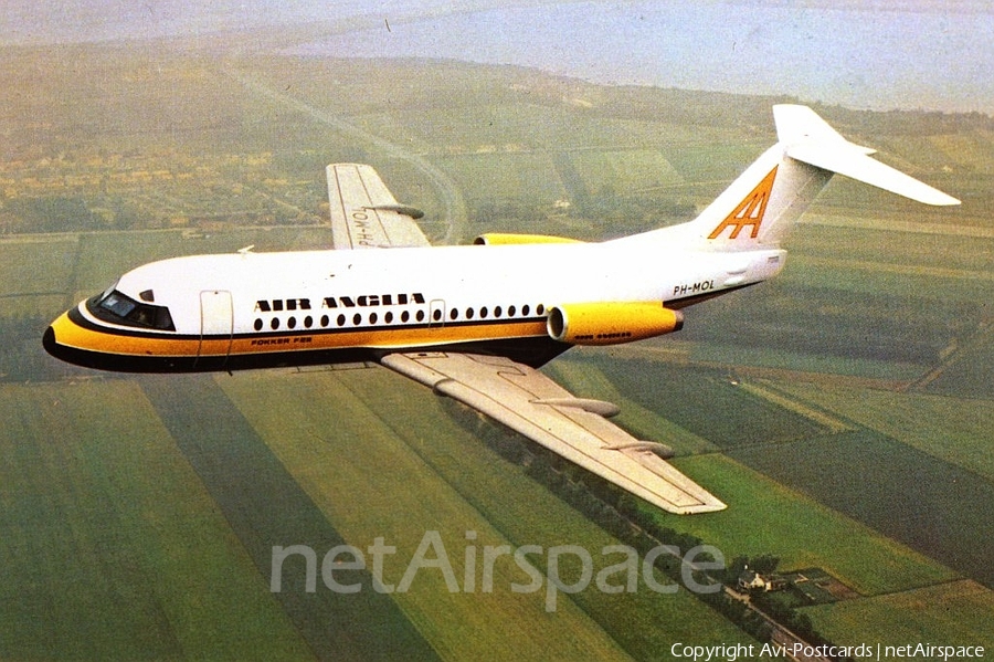 Air Anglia Fokker F28-1000 Fellowship (PH-MOL) | Photo 70165