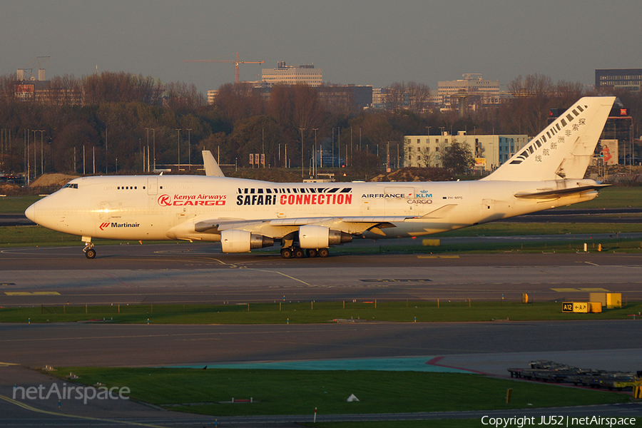 Kenya Airways Cargo (Martinair) Boeing 747-412(BCF) (PH-MPS) | Photo 62557