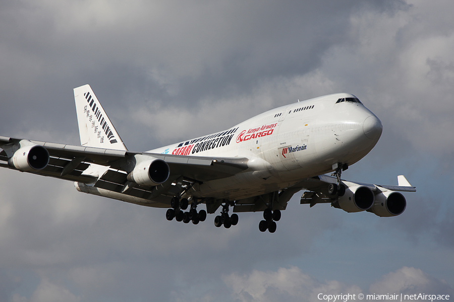 Kenya Airways Cargo (Martinair) Boeing 747-412(BCF) (PH-MPS) | Photo 17228