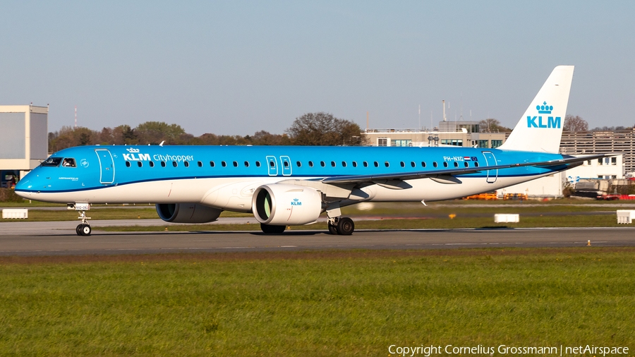 KLM Cityhopper Embraer ERJ-195E2 (ERJ-190-400STD) (PH-NXG) | Photo 577017