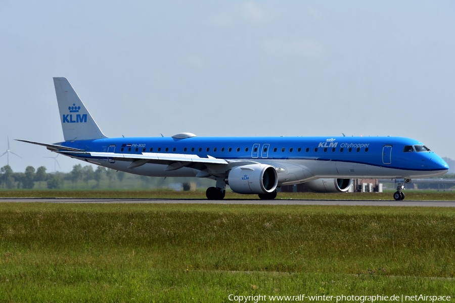 KLM Cityhopper Embraer ERJ-195E2 (ERJ-190-400STD) (PH-NXO) | Photo 627589