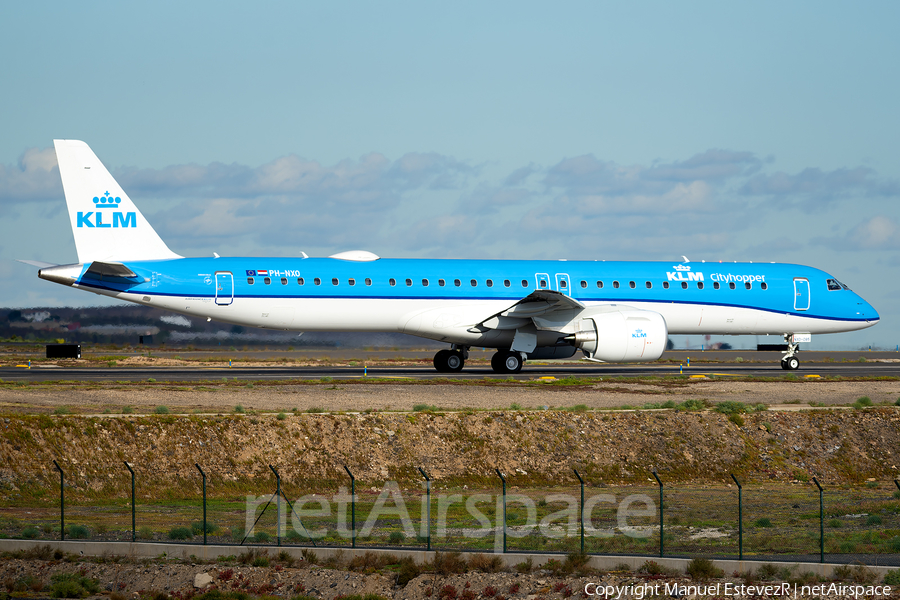 KLM Cityhopper Embraer ERJ-195E2 (ERJ-190-400STD) (PH-NXO) | Photo 548588