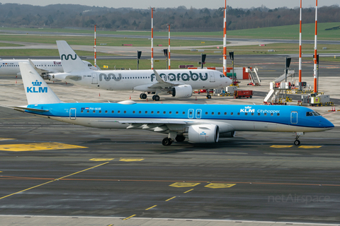 KLM Cityhopper Embraer ERJ-195E2 (ERJ-190-400STD) (PH-NXR) at  Hamburg - Fuhlsbuettel (Helmut Schmidt), Germany