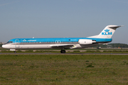 KLM Cityhopper Fokker 100 (PH-OFB) at  Amsterdam - Schiphol, Netherlands