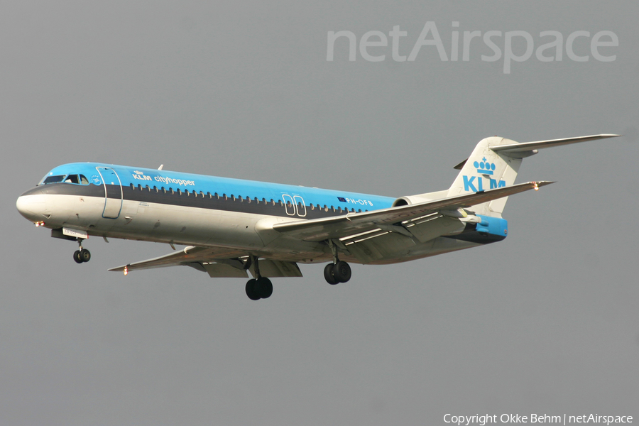KLM Cityhopper Fokker 100 (PH-OFB) | Photo 242515
