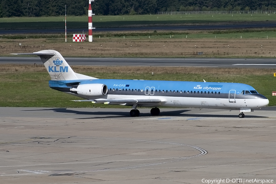 KLM Cityhopper Fokker 100 (PH-OFE) | Photo 164061