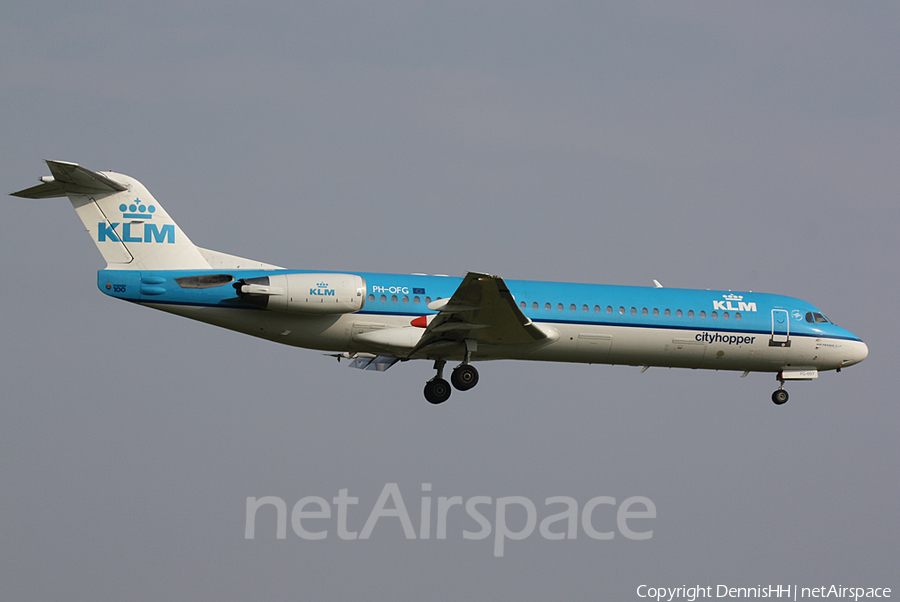 KLM Cityhopper Fokker 100 (PH-OFG) | Photo 401224