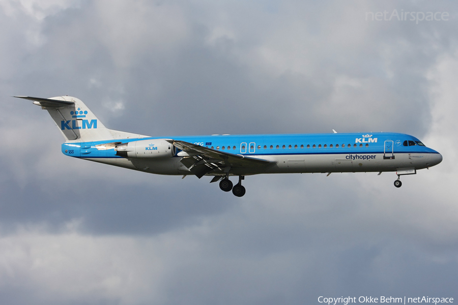 KLM Cityhopper Fokker 100 (PH-OFG) | Photo 52335