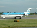 KLM Cityhopper Fokker 100 (PH-OFG) at  Manchester - International (Ringway), United Kingdom