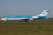 KLM Cityhopper Fokker 100 (PH-OFI) at  Amsterdam - Schiphol, Netherlands