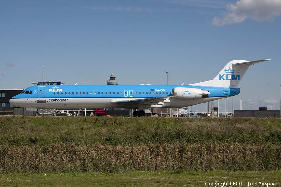 KLM Cityhopper Fokker 100 (PH-OFL) | Photo 314371