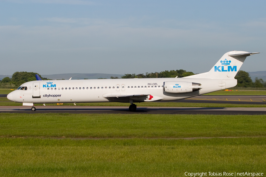 KLM Cityhopper Fokker 100 (PH-OFL) | Photo 304022