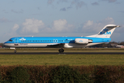 KLM Cityhopper Fokker 100 (PH-OFL) at  Amsterdam - Schiphol, Netherlands