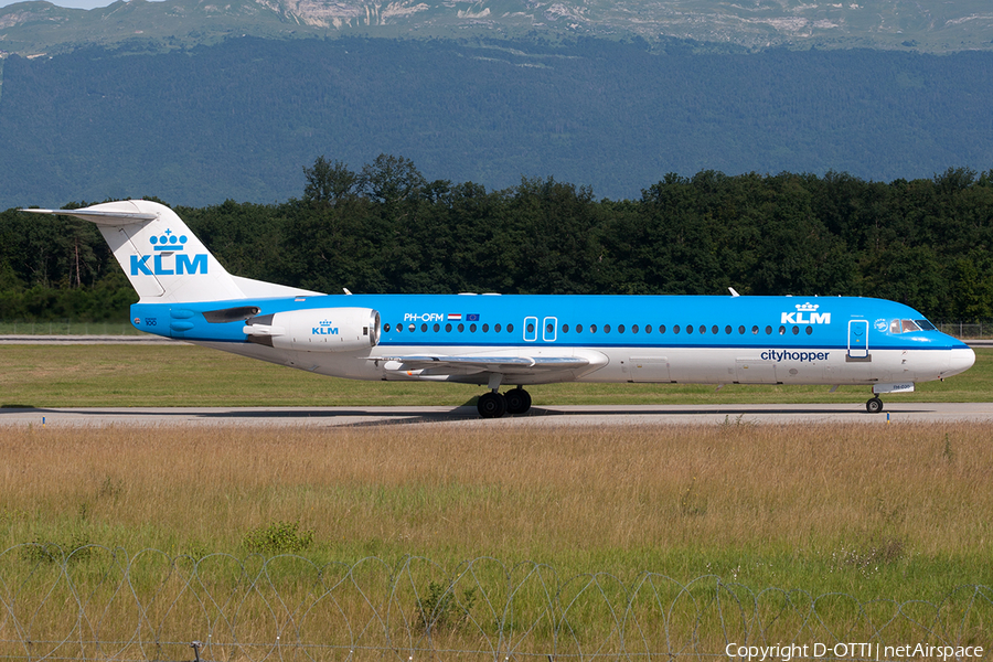 KLM Cityhopper Fokker 100 (PH-OFM) | Photo 201648