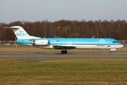 KLM Cityhopper Fokker 100 (PH-OFN) at  Hamburg - Fuhlsbuettel (Helmut Schmidt), Germany