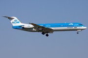 KLM Cityhopper Fokker 100 (PH-OFO) at  Bremen, Germany