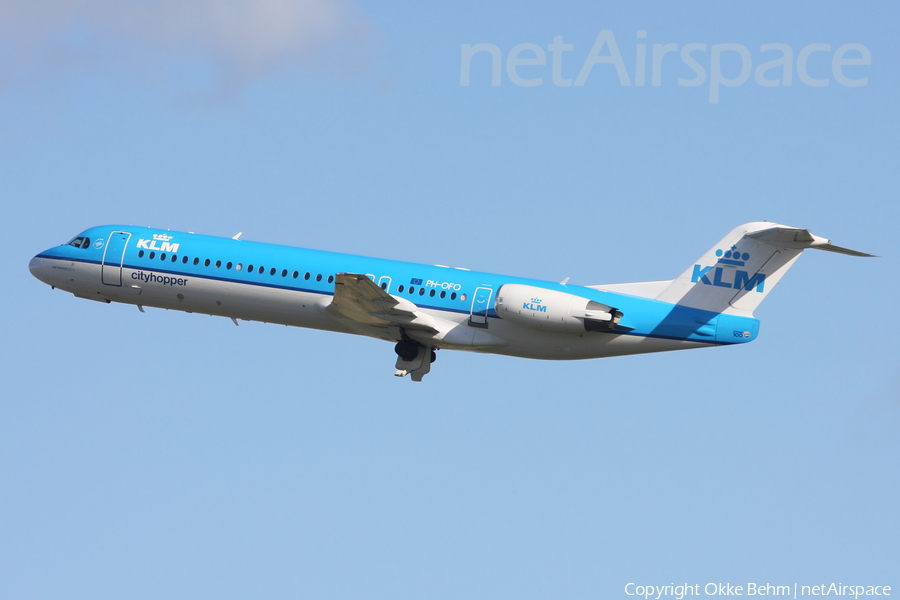 KLM Cityhopper Fokker 100 (PH-OFO) | Photo 246459
