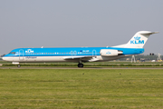 KLM Cityhopper Fokker 100 (PH-OFP) at  Amsterdam - Schiphol, Netherlands