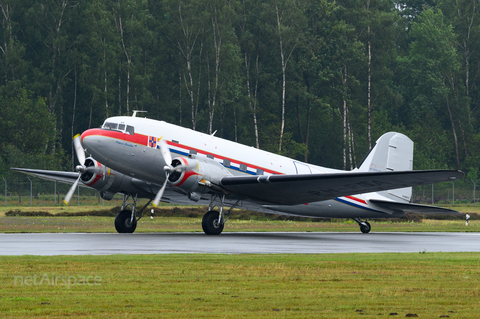 DDA Classic Airlines Douglas C-47A Skytrain (PH-PBA) at  Lubeck-Blankensee, Germany