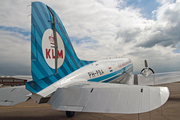 KLM - Royal Dutch Airlines Douglas C-47A Skytrain (PH-PBA) at  Durham Tees Valley, United Kingdom