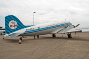 KLM - Royal Dutch Airlines Douglas C-47A Skytrain (PH-PBA) at  Durham Tees Valley, United Kingdom