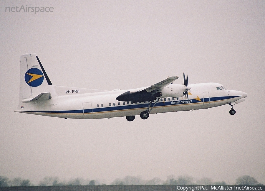 Denim Air Fokker 50 (PH-PRH) | Photo 35999