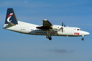 Trans Travel Airlines - TTA Fokker 50 (PH-PRJ) at  Hamburg - Fuhlsbuettel (Helmut Schmidt), Germany