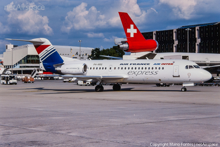 Air France (Air Littoral) Fokker 70 (PH-RRS) | Photo 285429