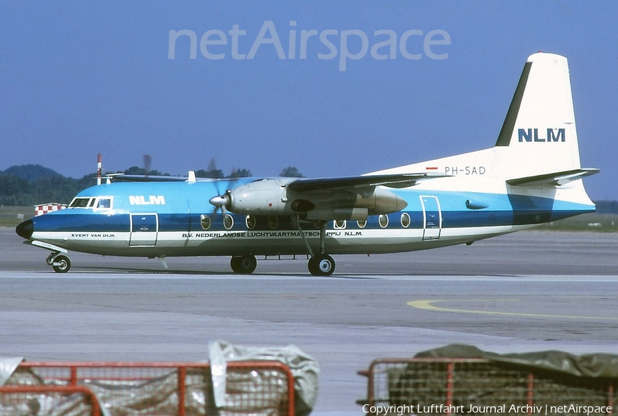 NLM Cityhopper Fokker F27-200 Friendship (PH-SAD) | Photo 398605