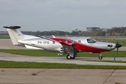 Silver Flight Pilatus PC-12/47E (NGX) (PH-SFG) at  Hamburg - Fuhlsbuettel (Helmut Schmidt), Germany