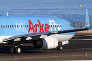 Arkefly Boeing 737-8K5 (PH-TFB) at  Lanzarote - Arrecife, Spain
