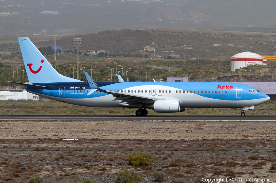 Arkefly Boeing 737-8K5 (PH-TFB) | Photo 481940