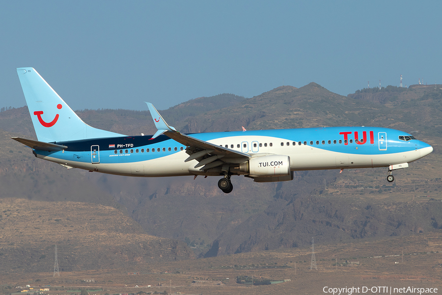 TUI Airlines Netherlands Boeing 737-8K5 (PH-TFD) | Photo 261888