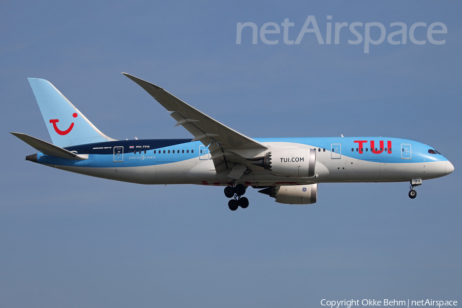 TUI Airlines Netherlands Boeing 787-8 Dreamliner (PH-TFK) | Photo 245966
