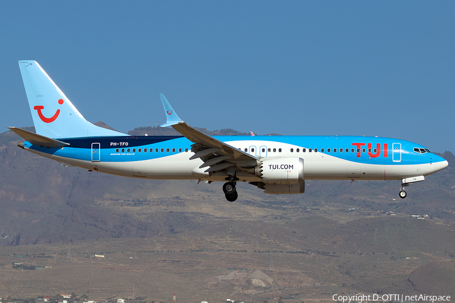 TUI Airlines Netherlands Boeing 737-8 MAX (PH-TFO) | Photo 573359