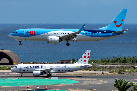 TUI Airlines Netherlands Boeing 737-8 MAX (PH-TFT) at  Gran Canaria, Spain