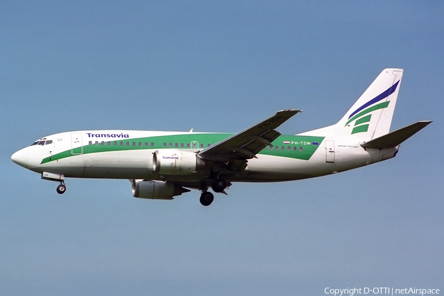 Transavia Boeing 737-3L9 (PH-TSW) | Photo 318101