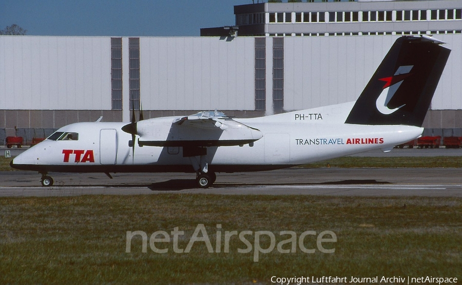 Trans Travel Airlines - TTA de Havilland Canada DHC-8-102A (PH-TTA) | Photo 405961
