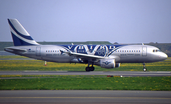 V Bird Airlines Airbus A320-212 (PH-VAC) at  Copenhagen - Kastrup, Denmark