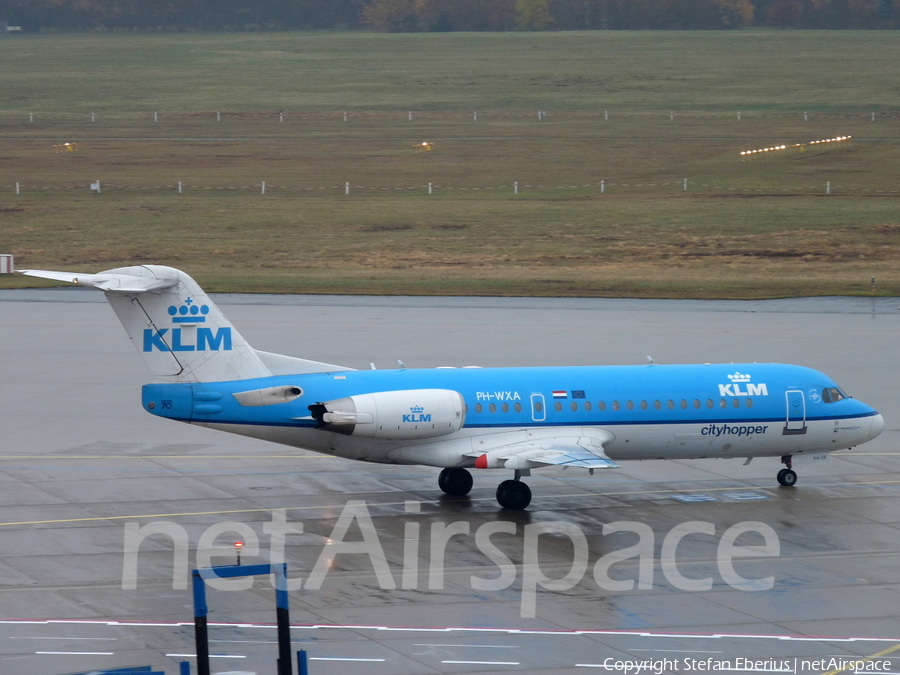 KLM Cityhopper Fokker 70 (PH-WXA) | Photo 491670