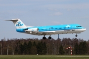 KLM Cityhopper Fokker 70 (PH-WXA) at  Hamburg - Fuhlsbuettel (Helmut Schmidt), Germany