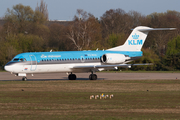KLM Cityhopper Fokker 70 (PH-WXA) at  Hamburg - Fuhlsbuettel (Helmut Schmidt), Germany