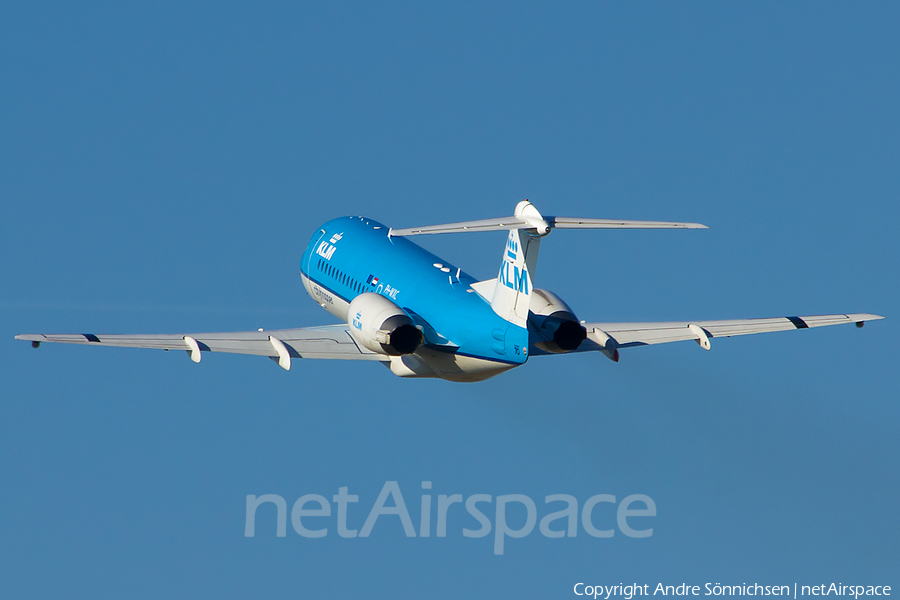 KLM Cityhopper Fokker 70 (PH-WXC) | Photo 43334