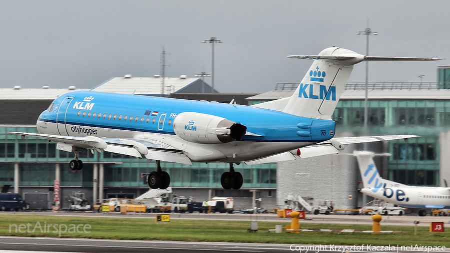 KLM Cityhopper Fokker 70 (PH-WXC) | Photo 62510