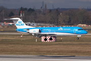 KLM Cityhopper Fokker 70 (PH-WXC) at  Dusseldorf - International, Germany