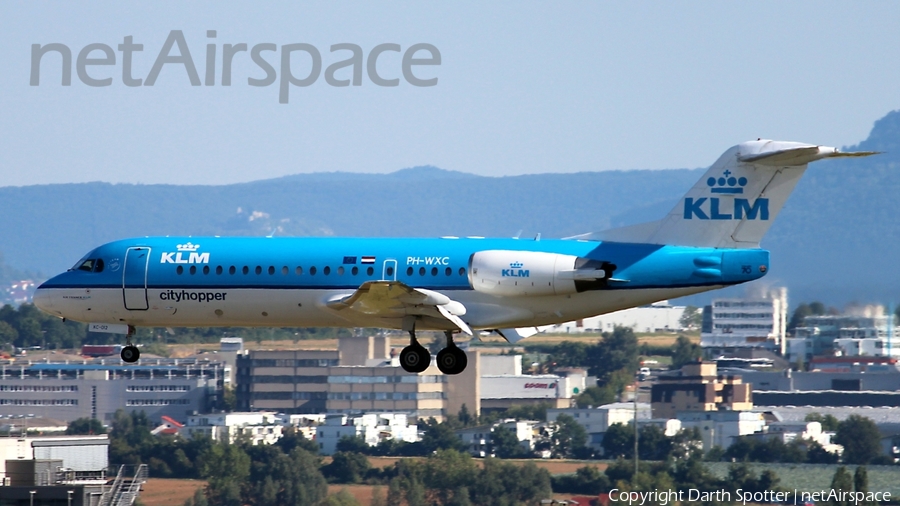 KLM Cityhopper Fokker 70 (PH-WXC) | Photo 171905