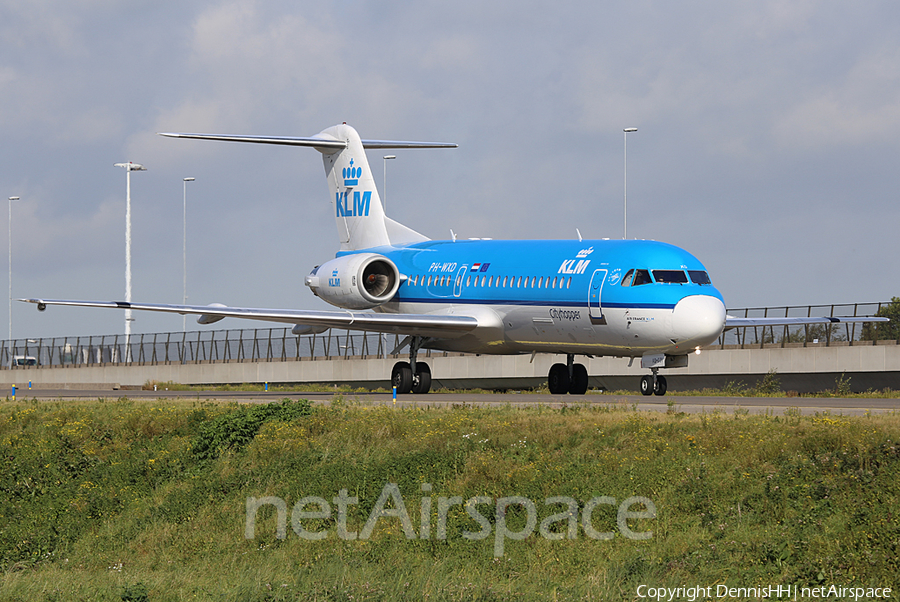 KLM Cityhopper Fokker 70 (PH-WXD) | Photo 387286