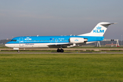 KLM Cityhopper Fokker 70 (PH-WXD) at  Amsterdam - Schiphol, Netherlands