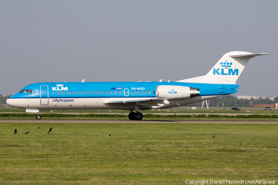KLM Cityhopper Fokker 70 (PH-WXD) | Photo 551457